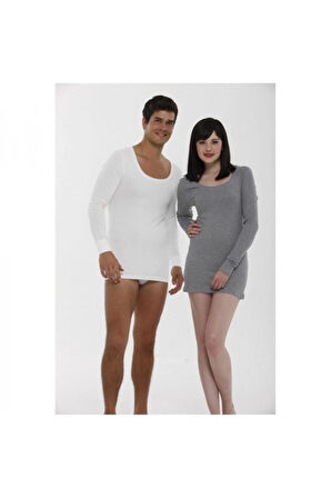 Aesco Aqua CM2512 Termal Açık Yaka Uzun Kol Fanila