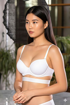 Aesco Gallipoli 1480 Kadın 3 Kullanım Fonksyonlu Sütyen (Push-up)