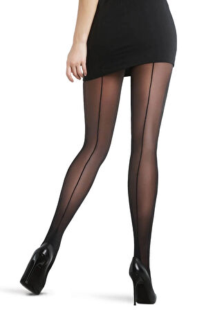 Aesco Penti Nostalji Desenli Külotlu Çorap