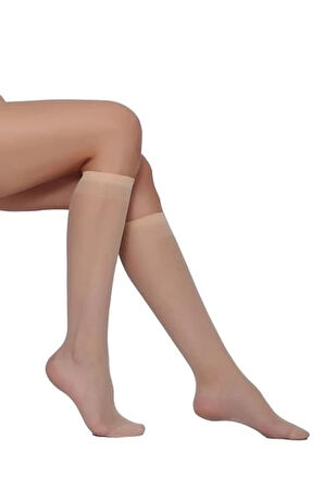 Aesco Daymod Süper 15 Dizaltı Pantalon Çorabı