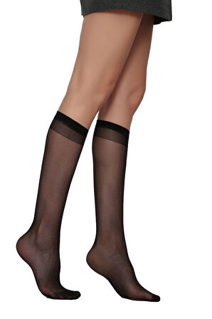 Aesco Daymod Süper 15 Dizaltı Pantalon Çorabı