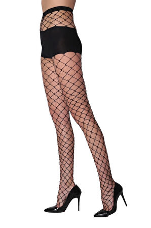 Aesco Daymod Fiona Beli File Külotlu Çorap