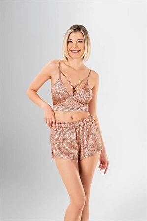 Aesco 3'lü Şort Takımı Desenli