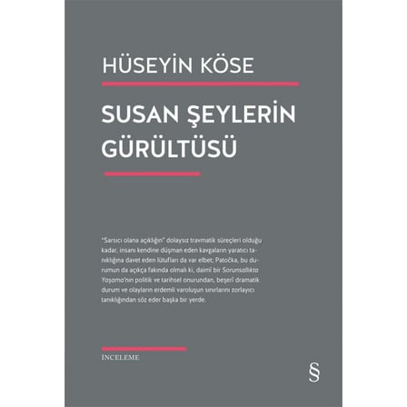 Susan Şeylerin Gürültüsü