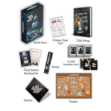 Kardan Adamın Külleri Kutulu Set (Ciltli)
