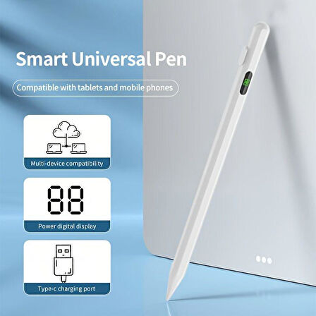 Dokunmatik Kalem Tüm Cihazlara Uyumlu Tablet Telefon Için Çizim & Yazı Kalemi Stylus Pen 