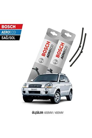 Hyundai Tucson 2007 Model Bosch Aeroeco Muz Silecek Takımı