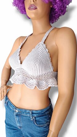 El Örgüsü  Kroşe Büstiyer/bralet