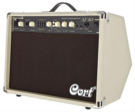 CORT AF30 AKUSTİK GİTAR VE SAZ AMFİSİ, 30W