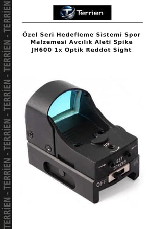 Özel Seri Hedefleme Sistemi Spor Malzemesi Avcılık Aleti Spike JH600 1x Optik Reddot Sight