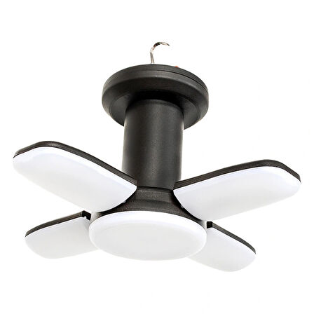 150 Watt Usbli 4 Kanatlı Şarjlı Kamp Lambası