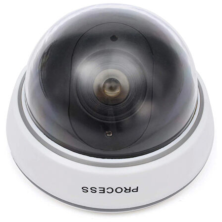 Kırmızı Ledli Maket Dome Kamera