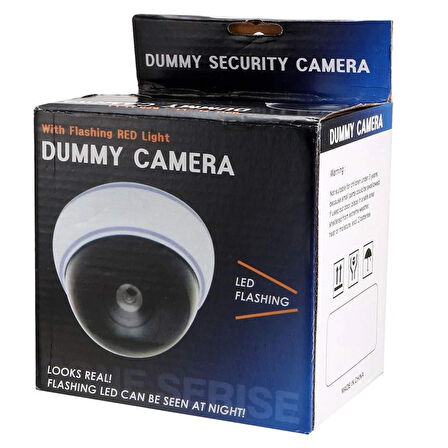Kırmızı Ledli Maket Dome Kamera