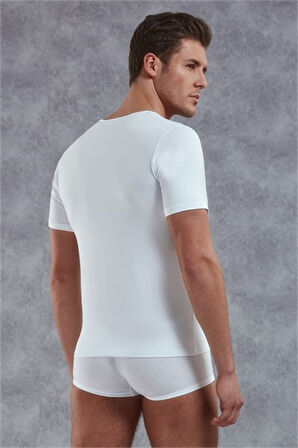 Doreanse  Yırtık Yaka Erkek  T-shirt 2820