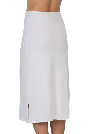 Beyaz Mı Emay 1439 Modal Cotton Uzun Jupon