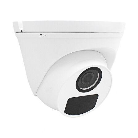 2mp H265+ Poe Metal Kasa Ip Dome Kamera Unıvıew