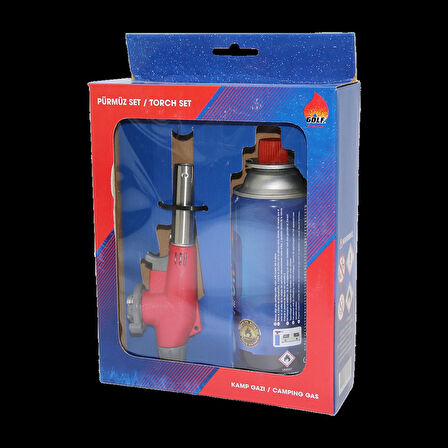 Kamp Gazı Set227gr/400mlpürmüz - Torch Seti