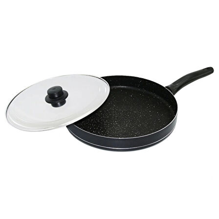 30cm Metal Kapaklı  Balık  Tavası