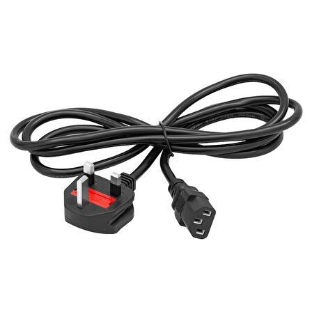 3 X 0.75 Mm C7 Power Kablo 1.5 Metre İngiliz Tip