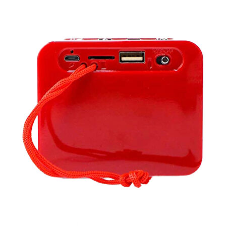 Usb/sd/fm/bluetooth Destekli Taşınabilir Wıreless Hoparlör-166