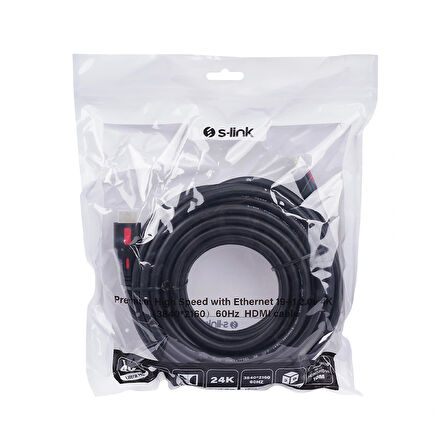 19+1 10 Metre V2.0 4k 60hz Hdmı Kablo Sl-hdm4k10