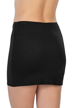 Siyah Mı Emay 1437 Modal Cotton Mini Jupon