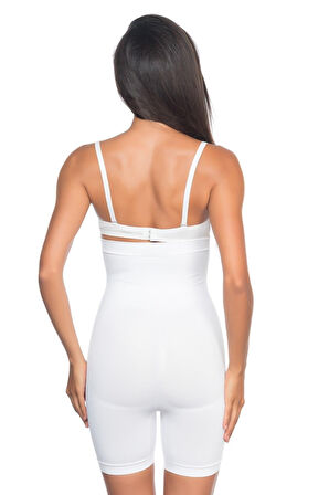 Beyaz Mı Emay 2007 Yüksek Bel Paçalı Korse