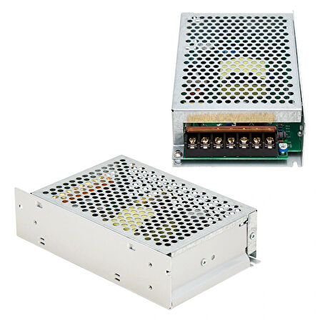 5 Volt 10 Amper 50 Watt Metal Kasa Adaptör Yerli Üretim