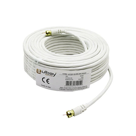 25 Metre Rg6u Uydu Anten Kablosu