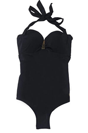 Blackspade Siyah Toparlayıcı Kadın Mayo 8258