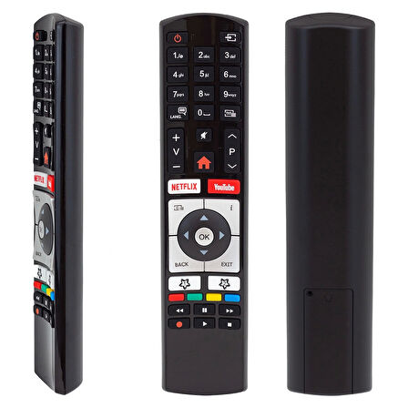 Vestel Rc4318 H0362a Netflıx-youtube Tuşlu Tv Kumanda Yazısız (30100823)