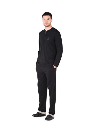 D's Damat 221001 Uzun Kol Pijama Takımı