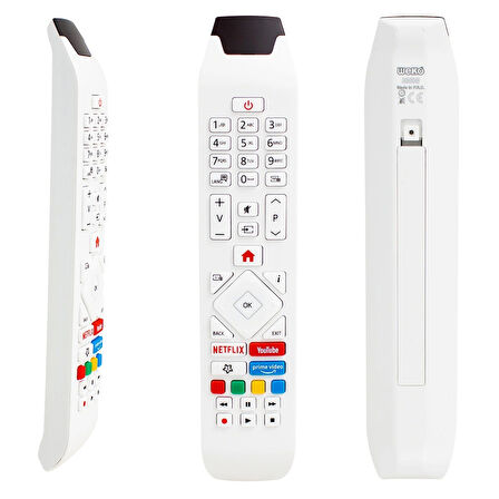 Vestel Rca343140p Youtube-netflıx-prıme Vıdeo Tuşlu Lcd-led Tv Kumanda Beyaz