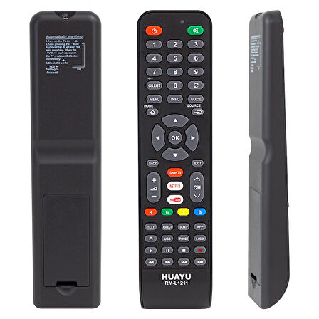 Huayu Kl Rm-l1211 Unıversal Led Lcd Tv Remote Control Rm-l1211 / Unıversal Led Lcd Tv Kumandası