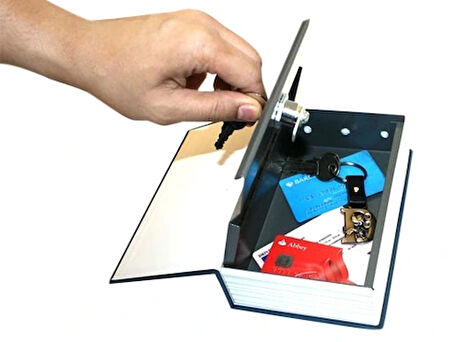 Kitap Şeklinde Kasa - Büyük Boy