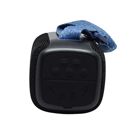 Usb/sd/fm/bluetooth Destekli Taşınabilir Led Işıklı Wıreless Hoparlör-339