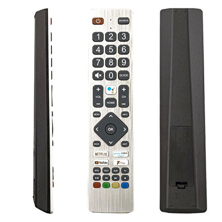 Sharp Sh-v5 Netflıx- Prıme Vıdeo- Youtube Tuşlu Lcd-led Tv Kumanda