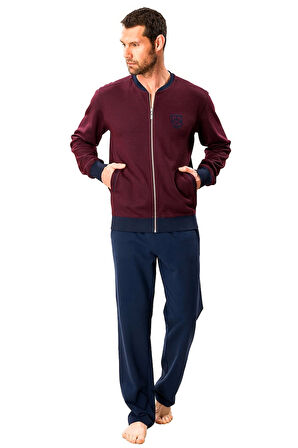 D's Damat 01501 Waffle Erkek  Eşofman Takımı