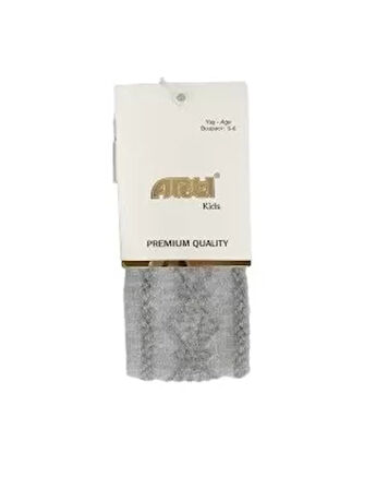 Seylan Kabartma Kız Külotlu Çorap  Asorti