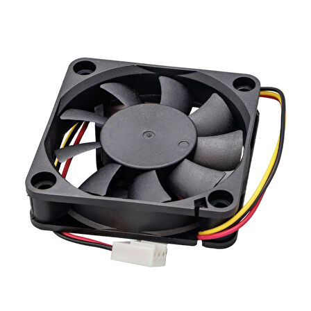 60x60x15 Mm 6x6 24 Volt Dc 0.08 Amper 3 Kablolu Fan