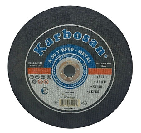 Metal Kesici Disk 230mmx3.0x22