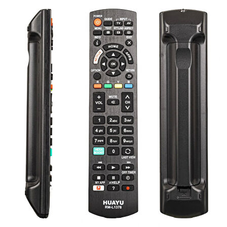 Huayu Kl Panasonıc Rm-1378eu Netflıx Tuşlu Lcd-led Tv Kumanda Blisterli