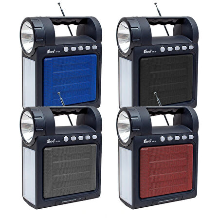 Usb/sd/fm/bluetooth Destekli Fenerli Taşınabilir Hoparlör Fp-26