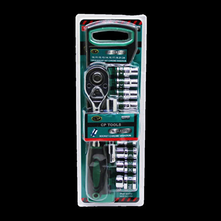 Cr-v Socket Set 12 Parça  1/2 İnç  Vakumlu Lokma Seti