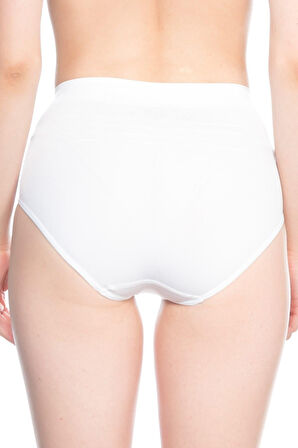 Beyaz Mı Emay 7025  Düşük Bel Slip Korse
