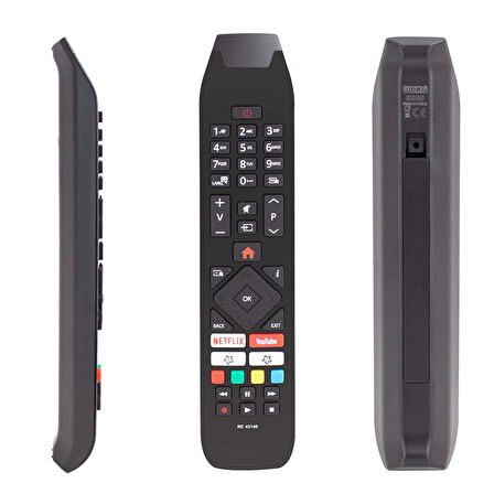 Vestel Rc 43140 H0297a Netflıx-youtube Tuşlu  Tv Kumanda