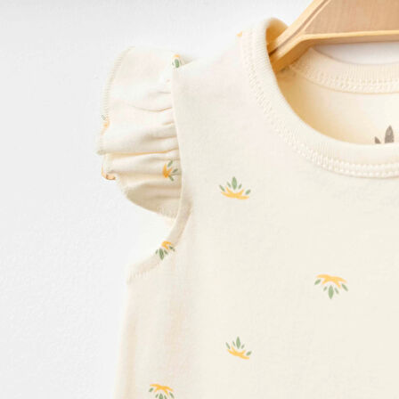 Eslenza Baby Şort Tulum 0044 Bej