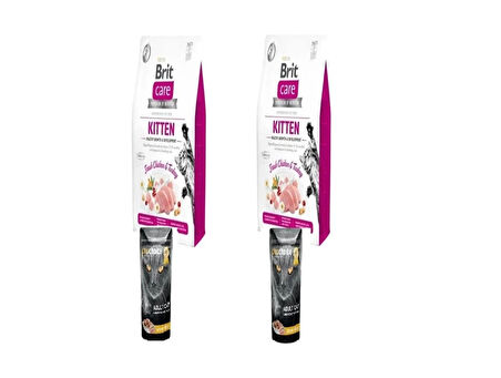 Care Tahılsız Yavru Kedi Maması 2 kgX2 =4 kg + Prochoice yavru Tavuklu kedi yaş maması 85 grX 2