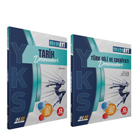 Hız ve Renk Yayınları AYT Tarih ve Türk Dili Edebiyatı Deneme Seti 2 Kitap