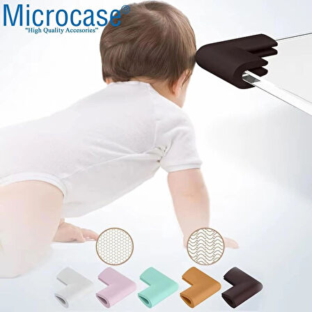 Microcase 3M Yapıştırmalı Sünger Bebek ve Çocuk Köşe Kenar Koruyucu 10in1 Set - AL5235